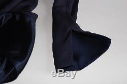 Celine Blouse Cady Long Sleeve Asymmetrical Tie Top Jacket $2250 FR40 L 90% OFF