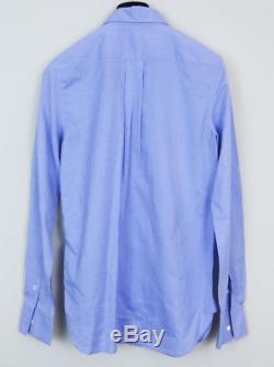 Celine Phoebe Philo Chambray Long Sleeve Button Down Shirt Top Size 36