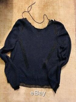 Celine Phoebe Philo Long Sleeve Knit Top Size S