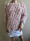 Chanel 18p Pink Fringe Detail Blouse Top Fr36 Us4