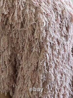 Chanel 18p Pink Fringe Detail Blouse Top Fr36 Us4