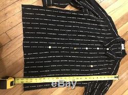 Chanel Long Sleeve Blouse Tops No Smoking Ladies 38 40 42 44 M