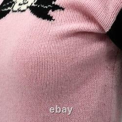 Chanel Sweater Pink 95A #38 111286