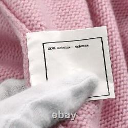 Chanel Sweater Pink 95A #38 111286