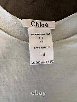 Chloe rare vintage lon sleeve beaded top in Size S