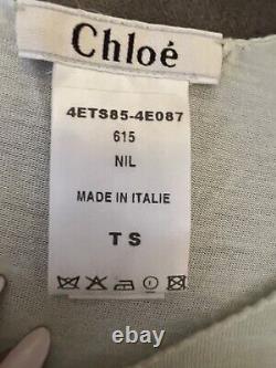 Chloe rare vintage lon sleeve beaded top in Size S