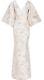 Christian Siriano Rose Brocade Wing Sleeve Gown-stuning-top $$$ Bnwt $4,100
