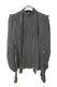Dolce & Gabbana Ladies Black Long Sleeve High Neck Ruffled Top Eu36 Uk8