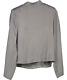 Dagmar Grey Shiny Long Sleeve Top Uk 8