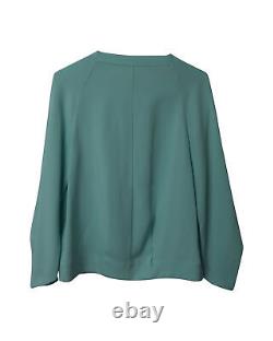 Diane Von Furstenberg Embellished Long Sleeve Top In Triacetate Women Blue