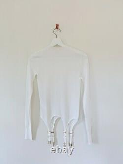 Dion Lee Garter Long Sleeve Top Ivory Size XS