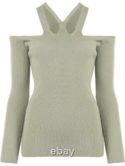 Dion Lee Merino Fork Long Sleeve Top Size S