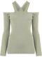Dion Lee Merino Fork Long Sleeve Top Size Xs