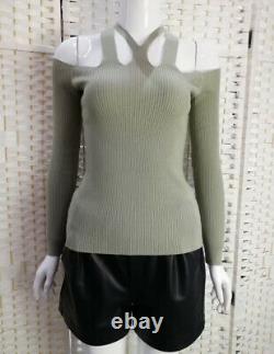 Dion Lee Merino Fork Long Sleeve Top Size XS