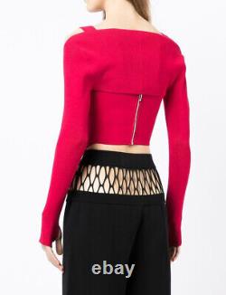 Dion Lee Pointelle Corset Long Sleeve Top Size M