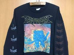 Dismember 90S Vintage Ron T Band Shirt Size Xl(Ll) Long sleeves tops