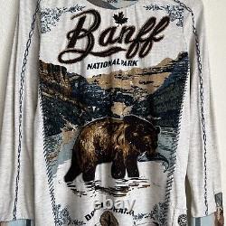 Double D Ranchwear Banff Bear Top