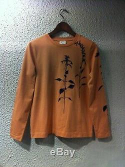 Dries Van Noten Floral-embroidered Cotton Long-sleeve Top Small New