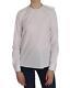 Dsquared² Long Sleeve Crew Neck Cotton Blouse Tops White -size 38