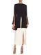 Ellery'mars Long Top With Centre Front Split' Black Tunic Long Sleeve Blouse 6