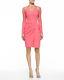 Elie Saab Long-sleeve With Lace Top Candy Pink Dress Sz 36 Us 4 Nwt $ 2,995.00