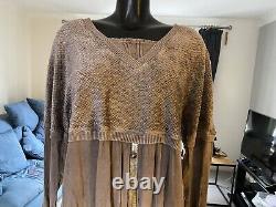 Elisa Cavaletti gorgeous tunic top size XL (16) (faun/brown)