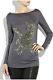 Emilio Pucci Eagle Black Beaded Long Sleeve Jersey/ Dresses Top Nwt It38