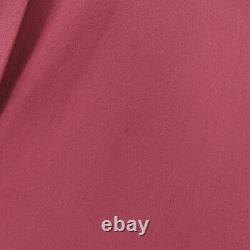 Equipment Femme Shirt UK Small Silk Red Long Sleeve Top Blouse