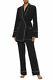 Equipment Black Silk S 8 10 Theron Lounge Set Robe Top Trousers Pajamas Momme