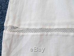 Etoile Isabel Marant Crochet Lace Panels Ruffle Long Sleeves White Cadix Top 38