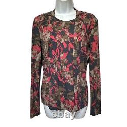 Etro wool blend long sleeve blouse top Size 44