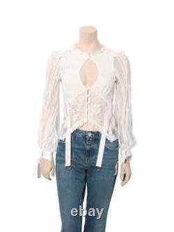 FOR LOVE & LEMONS Lace Top (SIZE XS)