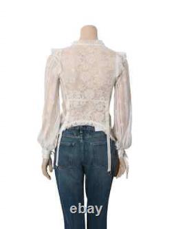 FOR LOVE & LEMONS Lace Top (SIZE XS)