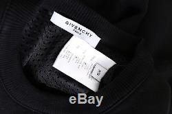 GIVENCHY RICCARDO TISCI RT black crew neck cropped sweater long sleeves top XS