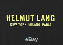 Genuine Helmut Lang Dark Blue Men Long Sleeves T-shirt Top size L