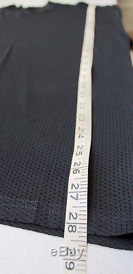 Gianni Versace Vintage Long Sleeve Unisex Semi Sheer Black Mesh Top UK 10 Men M
