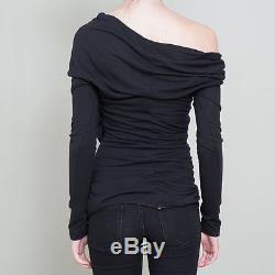 Givenchy Black Off the Shoulder Long Sleeve Top Size 36