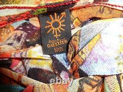 Gorgeous, Super Rare, Jean Paul Gaultier Long Sleeve Mesh Top