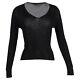 Gucci Knitted Crewneck Long Sleeve Top In Wool Women Black L