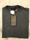 Gucci Long Sleeved Web Mens T-shirt Top Brand New With Tags Size Medium D/grey