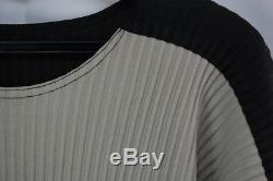 HOMME PLISSE ISSEY MIYAKE Beige/Gray Men's Long Sleeve Top size3 250 1431