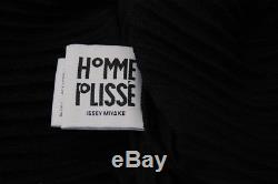 HOMME PLISSE ISSEY MIYAKE Black Men's Long Sleeve Top size4 284 1646
