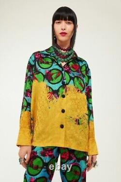 H&m IRIS APFEL Oversized Shirt Top UK Size Small Matching trousers available
