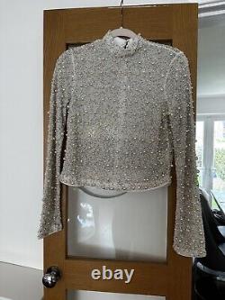 H&m embeished Top A/W 2023 Size UK 10 Absolutely Amazing