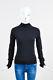Haider Ackermann Nwt $1285 Black White Wool Stitch Long Sleeve Sweater Top Sz M
