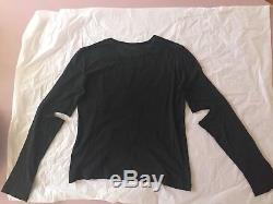 Helmut Lang Archive 1998 Elbow Cut Out Long Sleeve Top 40 42