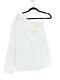Helmut Lang Women's Top S White 100% Cotton Long Sleeve Round Neck Basic