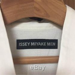 ISSEY MIYAKE MEN Men's Tops Pleated Long-Sleeved Shirt Size M