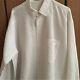 Issey Miyake Men's Tops Pleated Long-sleeved Shirt Size Xl