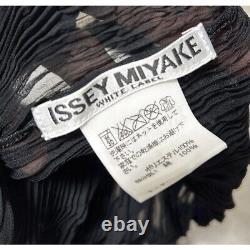 ISSEY MIYAKE See-Through Stretch Blouse Top Shirt/Blouse